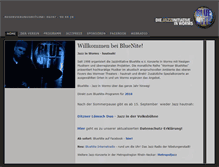 Tablet Screenshot of bluenite.de